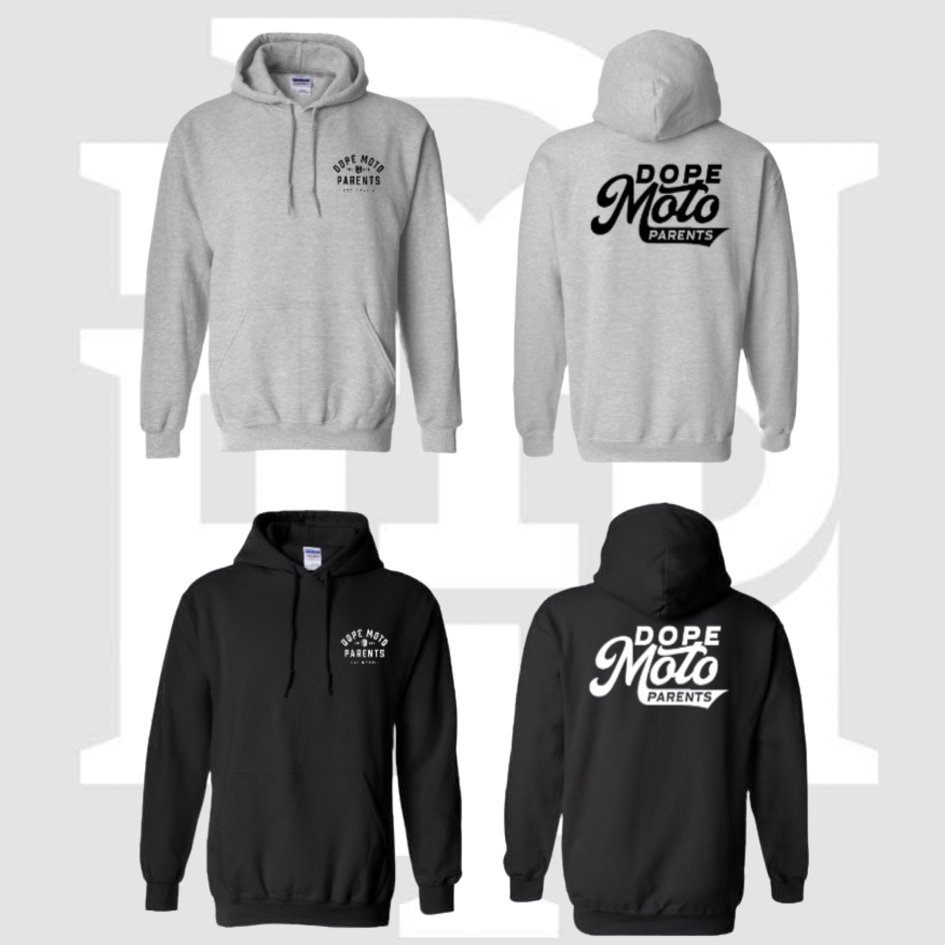 DMP Adult Script Hoodie