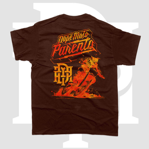 Dope Moto Parents Brown Moto Tee
