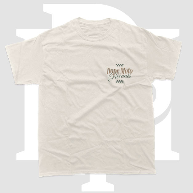 Dope Moto Parents Tan Moto Ladies Crop Tee