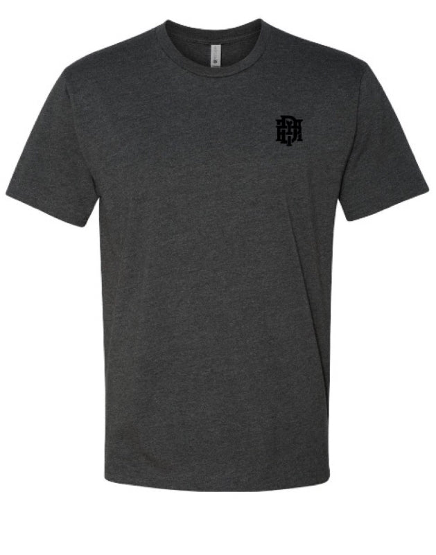 Dope Moto Parents Charcoal Trademark Logo Tee