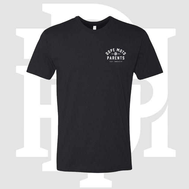 Dope Moto Parents Main Sponsors Black Tee