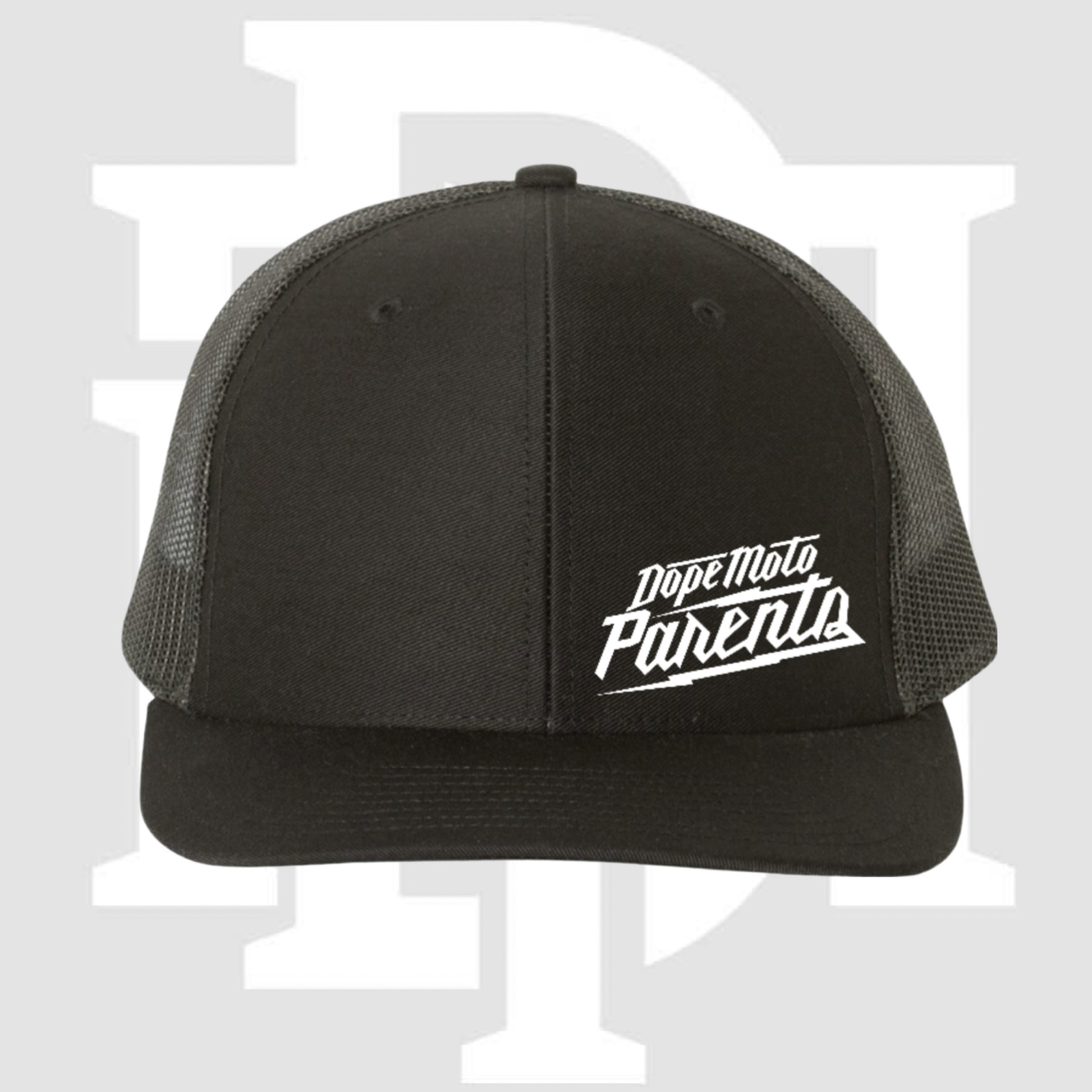 DMP Bolt Black SnapBack Trucker