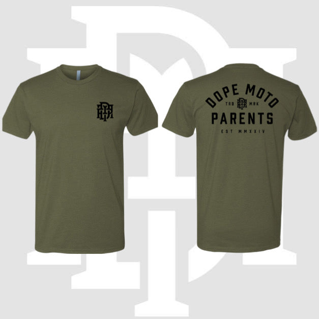 DMP Trademark Tee Army Green